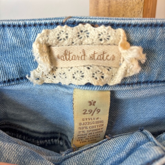 NOT FOR SALE Altar’d State Two Toned Jeans Flare Bellbottom - Picture 3 of 3